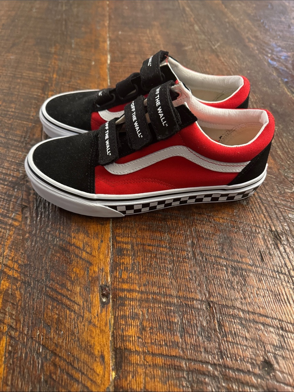 NWT Velcro Vans